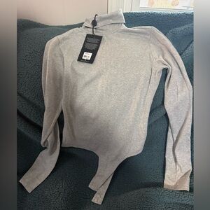 True Religion Light Gray Bodysuit